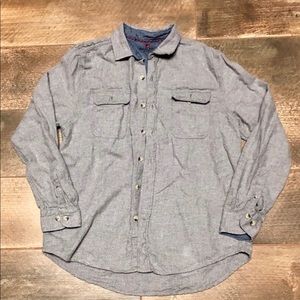 Women’s Woolrich gray flannel shirt